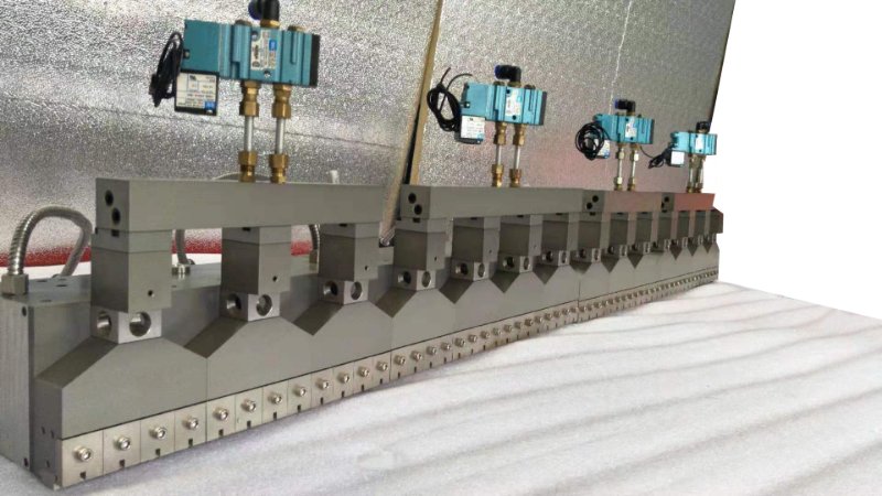 JI-1600mm熱熔膠機(jī)纖維槍組